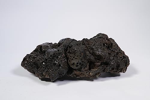LANDEN Black Icelandic Lava Stone Natural Rocks (18lbs, 3~11 inches,11pcs) for Aquariums, Paludariums, Terrariums, Caves and Rocky Peaks, Mountainous Desert Landscapes - size: 13 Black Icelandic Lava Stone(3-9 inches,18lbs)