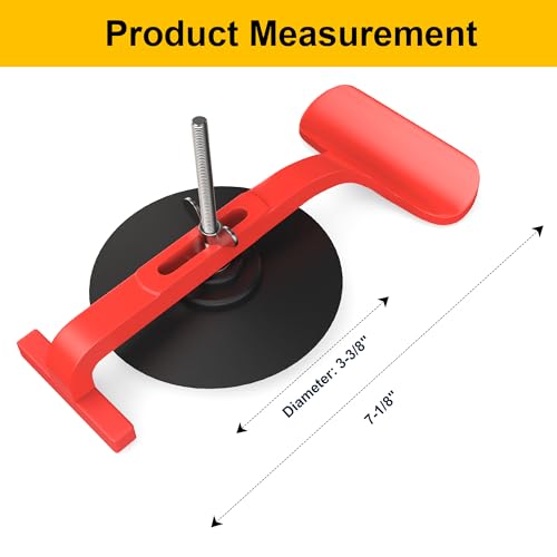 6 Pack Suction Cup Clamps for Convertible Glass Windshield Repair/Gluing 6 Pack Red