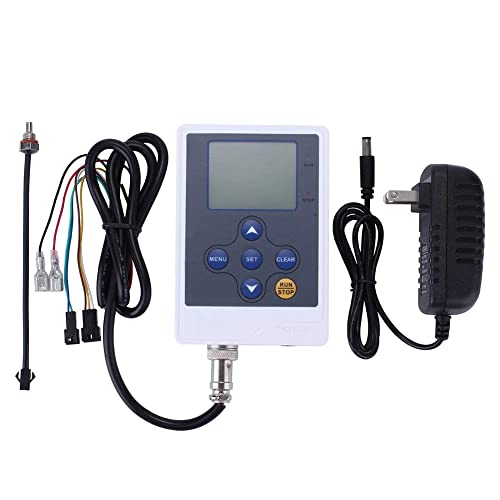 DIGITEN Water Flow Control LCD Display Controller+G3/4" Hall Sensor Flow Meter Flowmeter Counter+G3/4" Solenoid Valve Normally Closed N/C+12V Power