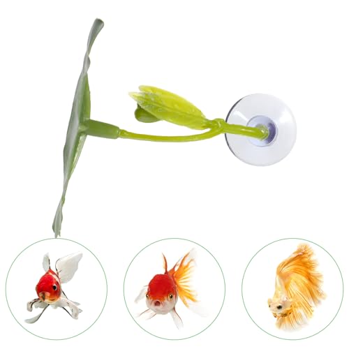 3Pcs Betta Leaf Hammock, Betta Fish Bed Leaf Hammock, Betta Tank Decor, Simulates Natural Habitat, Comfortable and Practical Resting Spot