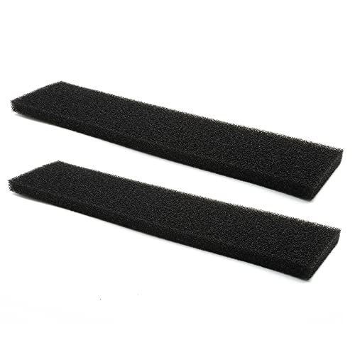 ALEGI Aquarium Filter Sponge Pad 30PPI / 40PPI / 60PPI Bio Sponge Filter Media Cut-to-Size Foam for Fish Tank, Pond Filter (19.5" x 4.72" x 0.78" - 30ppi) - size: 19.5" x 4.72" x 0.78" - 30ppi