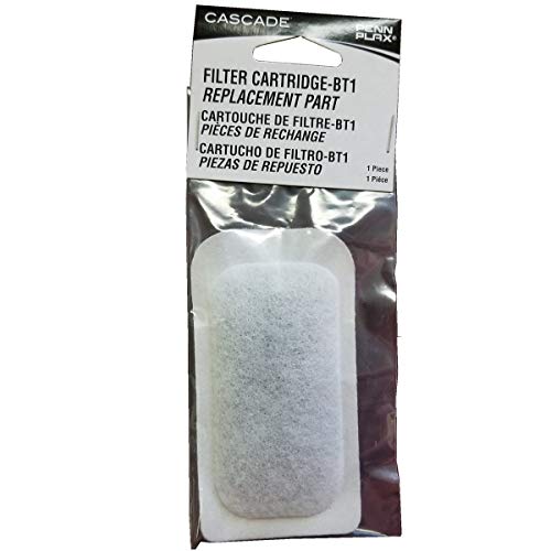 Penn-Plax Replacement Filter Media Cartridge for NuWave Betta Fish Tank Kit – 1-Pack