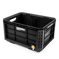 ToughBuilt – StackTech Tool Crate, Large Capacity Modular Storage with Auto-Locking System & Accessory Rails for Jobsite Organization (TB-B1-X-50) - size: Tool Crate