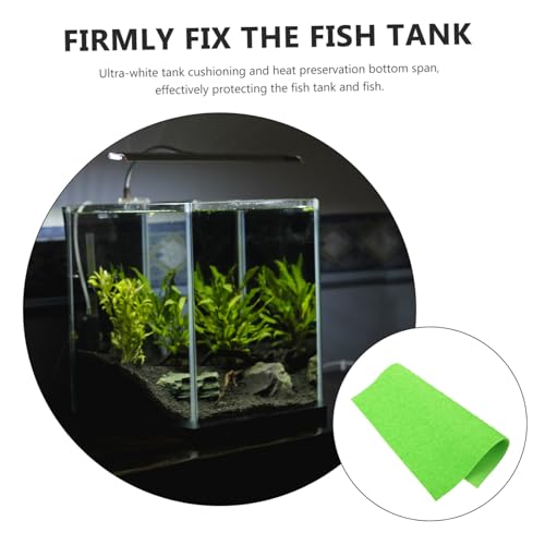 Abaodam Fish Tank Mat Shockproof Aquarium Pad Non-Skid Bottom Cushion for Stability Thick Support for Fish Tanks and Aquariums for Clownfish and More