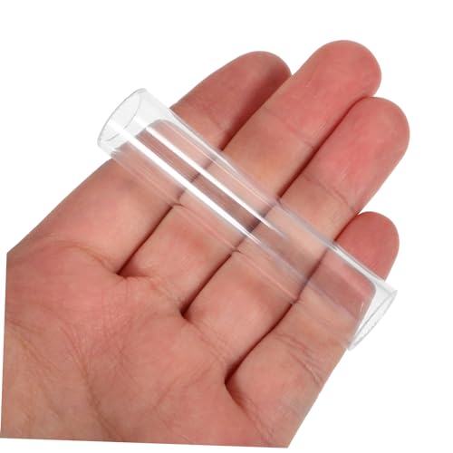 5pcs Transparent Fish Breeding Tube Shelter for Aquarium Fish Tank Decor Hiding Breeding Space for Shrimp Turtles