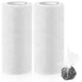 2 Rolls Catfish Bait Holder Bags Spawn Net 3'' Baits Bags Mesh for Fishing 144FT Fish Bait Neting for Catfish Fine Mesh Fishing Net for Roe Fish Equipment Tackle Kit
