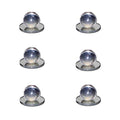 Mirart 1" Diam. Ball x 1-1/2" Self Stick Round Acrylic Mirror Back (6 Pack) - style: 1" Ball -6 Pack