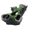 Aquarium Decoration Cave Resin Hollow Tree Trunk Ornament Fish Hideout for Aquarium, Style 2