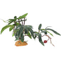 FOMIYES Simulated Plant Ornament Resin Reptile Case Decoration Green Artificial Aquarium Accessory for Terrarium Habitat Supplies