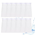 12 Pack 4 Inch Filter Sock, 150 Micron, Ring Honeycomb Filter Socks, Filter Socks for Saltwater Aquarium,Freshwater Aquarium Filter Bags, Filter Bags for Fish Tank
