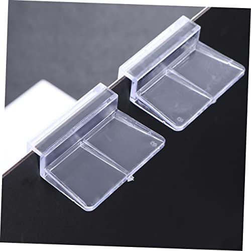 10pcs Acrylic Support Bracket for Fish Tank Aquarium Lid Holder Fish Tank Bracket for Pets