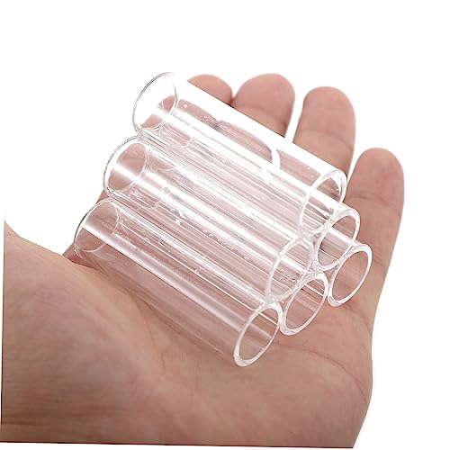 6-Tube Aquarium Acrylic Crystal Shelter House for Small Shrimp Small Fish-Shrimp Habitat, Breeding Tube Hiding Cave Hideaway, Encourage spawning