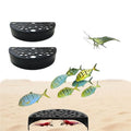 2 Pcs Aquarium Accessories Shrimp Cave,Fish Hiding Tools Supplies,Shrimp Tank Accessories for Shrimps Protection Aquarium Decoration
