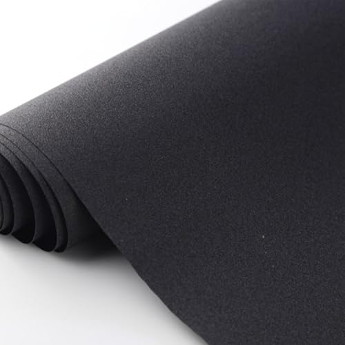 100% Blackout Window Film, Total Room Darkening, Static Cling, 17.52"x78.74" - color: Pure Black, size: 17.52"x78.7"
