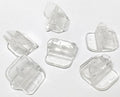 6 Pack - Rimless Glass Canopy Clips