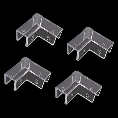 Transparents Aquariums Corner Protectors for Impacts Resistance Leak and Stability in Homes or Fish Tanks Aquariums Corner Protectors - color: 5mm