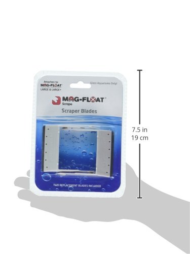 AQUAR Mag-Float Scrape Replacement Scrapers for The Large+