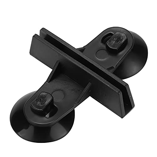 Fish Tank Divider Aquarium Divider Suction Cup Bracket Premium Silicone Glass Cover Support Clips for Separating Fish Tanks Aquariums 20 Pcs White Black 8x5 8cm