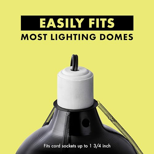 Zilla Mounting Spring Clip, Fits Most Lighting Domes (Pack of 3) - size: One Size (Pack of 3)