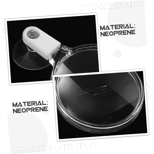BESPORTBLE Cup Glass for Fish Tanks Viewer for Small Animals Plants and Landscapes Easy to Attach and Use Magnifier for Observation