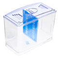 TOYANDONA Desktop Fish Breeding Box Mini Acrylic Isolation Tank for Betta Fish Lightweight and Easy to Clean Breeding and Hatching