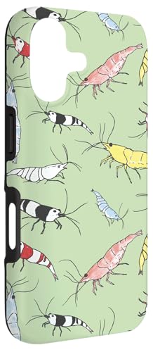 Fancy Aquarium Shrimp Pattern Case for iPhone 17