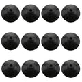 Fish Tank Suction Cup Clips Black Sucker Clips Aquarium Suction Cup Clips Fish Tank Attachments for Tank Pump, Overhead Line Tube,etc. （28mm/1.1inch）-12PCS
