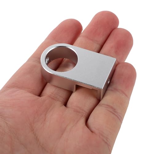 Milisten Aquarium Filter Bucket Fixing Clamp Aluminum Alloy Water Pipe Hose Holder L Size Fish Tank Hose Clip Aquarium Accessories for Aquatic Pets