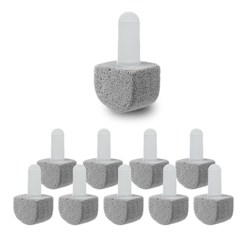 Yingmore 10 Packs Pumice Stone for Toilet Cleaning,Pumice Toilet Bowl Cleaning for Cleaning Toilet,Bathtubs,Kitchen Sink,Grill(Refill) - style: 10 Pack(Refill)