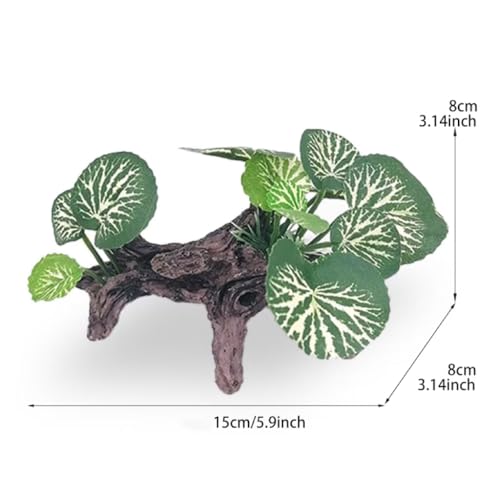 Fish Tank Decorations Silk Aquarium Plants for Betta Fish African Dwarf Frog Tank Accessories