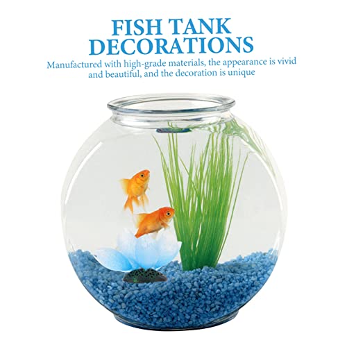 BESPORTBLE Underwater Coral Ornament for Aquarium Decor Artificial Tank Decoration for Natural Aquatic Landscape - color: Blue
