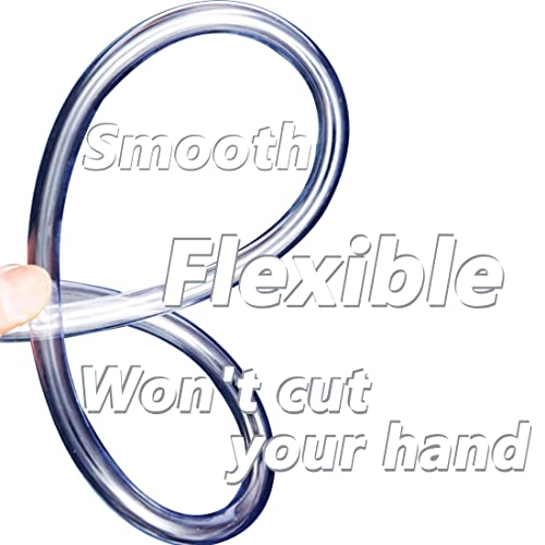 Pneumatic 4mm x 2.5mm Tubing 530Ft PU Air Tube Hose Pipe for Air Line or Water Transfer (Clear) - color: Clear, size: 4mm*2.5mm