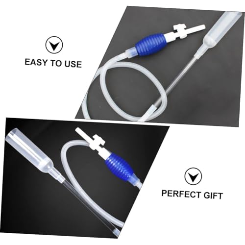 Beaupretty Manual Fish Tank Water Changer and Gravel Vacuum Pump, Medium Size Aquarium Siphon Tool for Fish Tank Cleaning and Pond Sand Washing