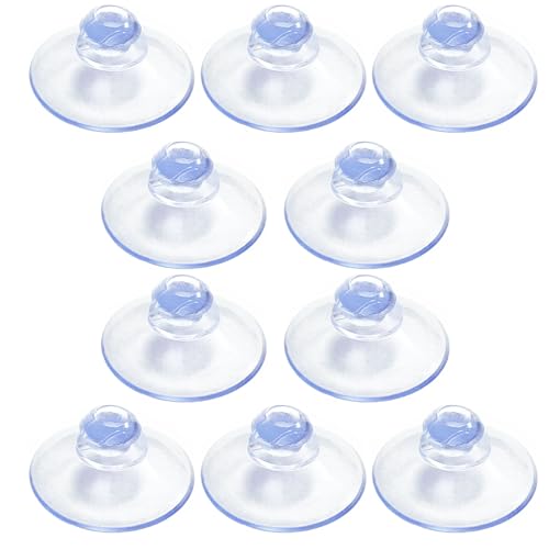 10 Pcs Radar Detectors Mount Suction Cups, Compatible with AutoBoxClub Mount Clear Cobra Escort and Beltronics Radar Detector Mount.