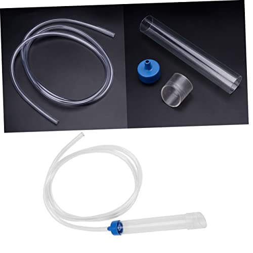 Kisangel Gravel Manual Cleaner for Aquarium Fish Tank Tool Set Gravel Easy to Install Keep Your Tank Clean