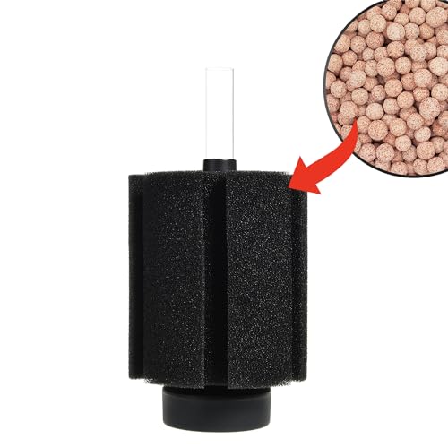 ALEGI Aquarium Large Sponge Filter 100 Gallon, 80 Gallon Sponge Filter with Air Stone for Large Fish Tank (1 pcs) - size: 1 pcs