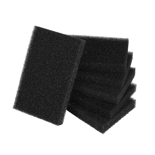 6 Pack Aquarium Bio Sponge Filter Media Pad, Cut-to-Size Filter Foam Pad for Fish Tank (6.3" x 4" x 0.8", 50PPI) - size: 6.3" x 4" x 0.8" (50PPI)