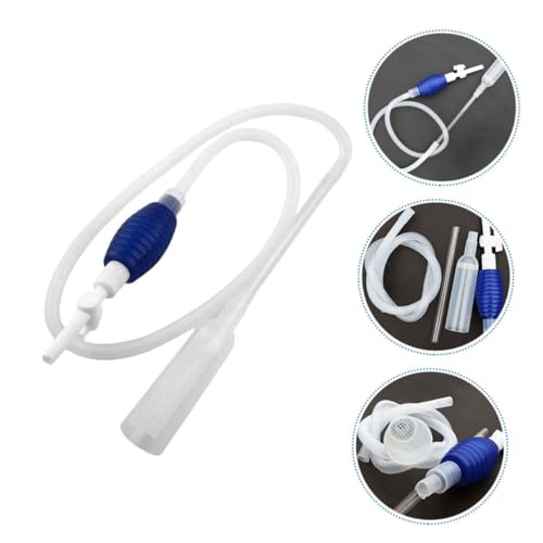GLEAVI Aquarium Water Changer Manual Pump Gravel Vacuum Cleaner Fish Tank Siphon Tool for Aquarium Maintenance and Gravel Cleaning