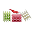 CTWPets 3 Pack Shrimp Block, Aquarium Nano Hiding Block, Grazing Platform, Cherry Shrimp Breeding Block Mix Random Color (Pastel Mix)