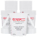 Custom Shop Paint Mixing Cups, 32-Ounce (36 Pack) - Plastic Measuring Cups for Liquids, Automotive Painting, Epoxy Resin, Acrylic Arts, Crafts, Disposable or Reusable, Graduated, Mixing Ratios - style: 36 Cups + 12 Lids