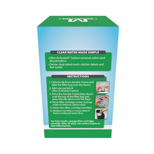 Tetra Whisper Bio-Bag Medium Filter Cartridges for Aquariums, 6 Count, Unassembled, Fits Tetra Whisper Fish Tank Filters 5-10 Gal, PF-10, IQ 10 - size: 6 Count, style: Standard