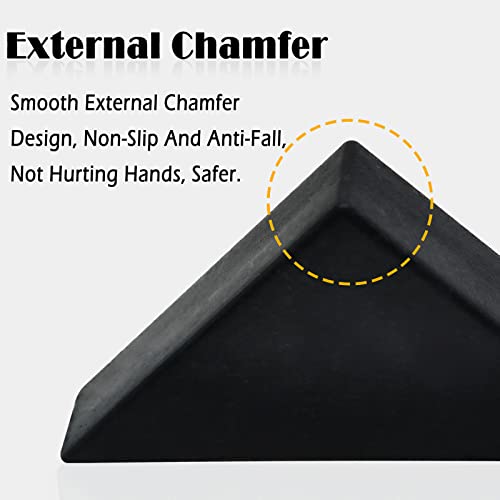 8mm(1/3inch) Black Triangle Shape Plastic Glass Corner Protector,Collision-Proof Right-Angle Plastic Corner Guard for Furniture,Wood Planks,Picture Frame, Painting, Shipping, Packing(40pcs) - size: 1.3x1.3x0.3