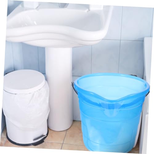 MAGICLULU Plastic Water Storage Bucket Portable Wash Bucket for Home Dormitory Cleaning