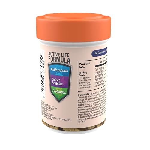 Tetra Goldfish Flakes, Nutritionally Balanced Diet For Aquarium Fish, Vitamin C Enriched Flakes, 0.42 oz - size: 0.42 Ounce (Pack of 1)