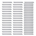 Pack of 50 Aluminum Aquarium Plant Anchors Secure Water Plant Floating Safe for Fish Fishtank Decoration