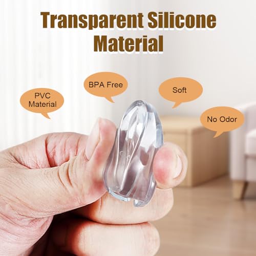 10pcs Corner Protector Baby, Baby Proof Corners and Edges, Clear Table Corner Covers Baby, Corner Guards for Table Edges & Sharp Corners (10pcs L Shape) - color: 10pcs L Shape