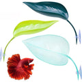 3 PCS Betta Fish Leaf Hammock,Beta Fish Toys,Betta Fish Tank Decorations Aquarium Decor,Crawling and Amphibian for Sleeping Hiding Breeding