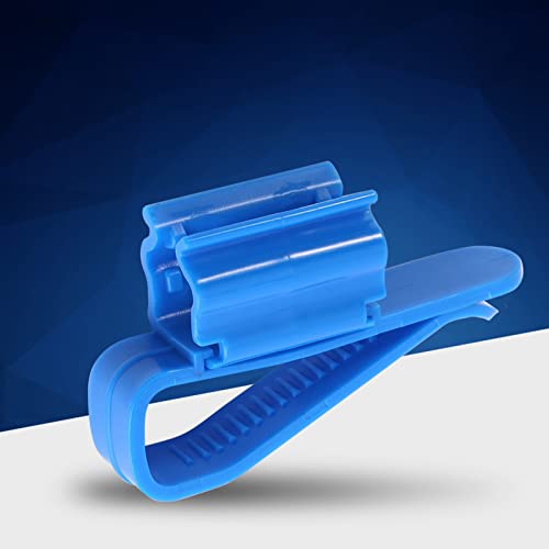 2Pcs Mounting Clip, Adjustable Plastic Hose Holder Clamp with High Hardness Design, Secure Fish Bucket Stabilization