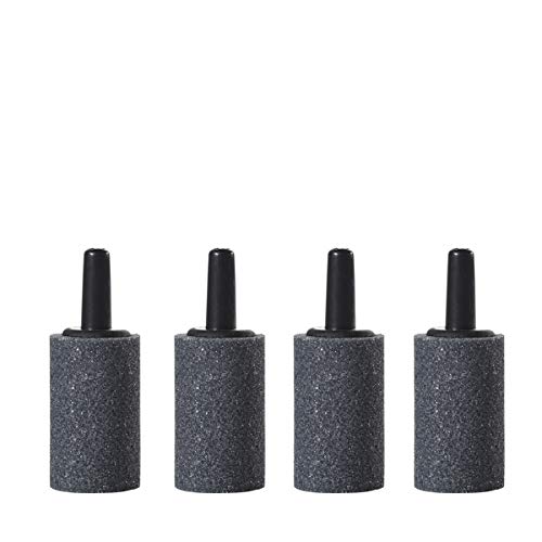 Aquarium Air Pump Accessories Set -25 Feet Airline Tubing Black Standard, Air Stones,Check Valves, Suction Cups and Connectors