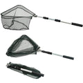 RESTCLOUD Fishing Landing Net with Telescoping Pole Handle, Fishing net Freshwater for Kids Men Women, Extend to 40-63 Inches - style: A: Aluminum Handle, 50" Full